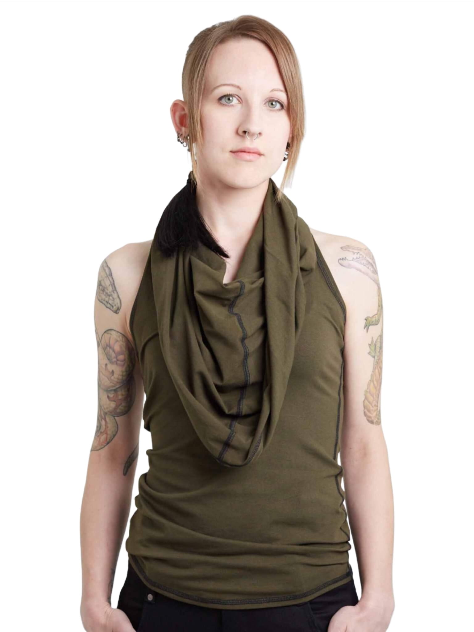 Razorback Tank MKII: Dynamic Lycra/Cotton Cyberpunk Top – Crisiswear